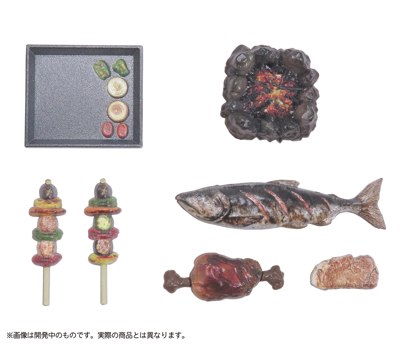 ☆再販☆プリプラ フィギュアのごはんVol.6 魅惑のキャンプ飯