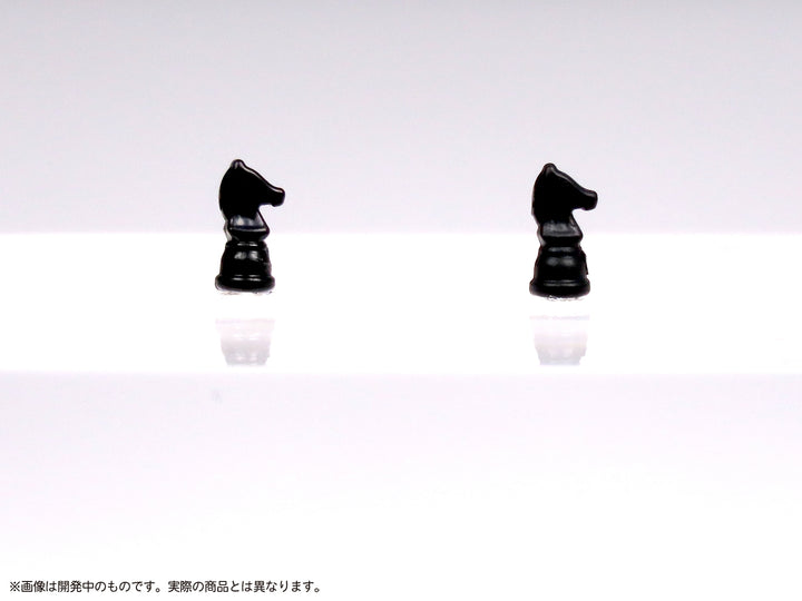 プリプラ フィギュアでチェス(クリアレッド×ブラック)