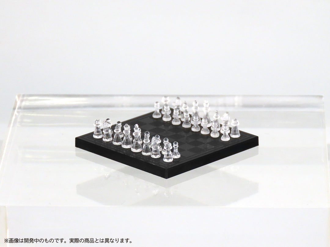 プリプラ フィギュアでチェス(クリア×ブラック)
