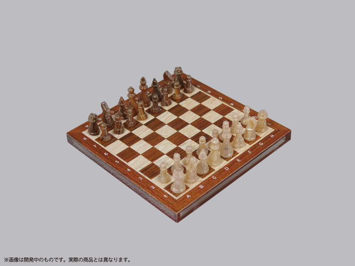 1/12 プリプラ フィギュアの遊びチェス 木目Ver.