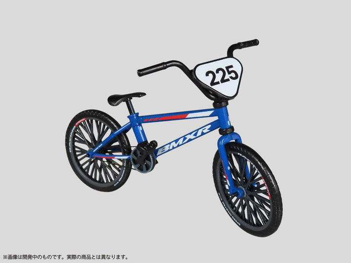 プリプラ フィギュアのスポーツ BMX レース blue