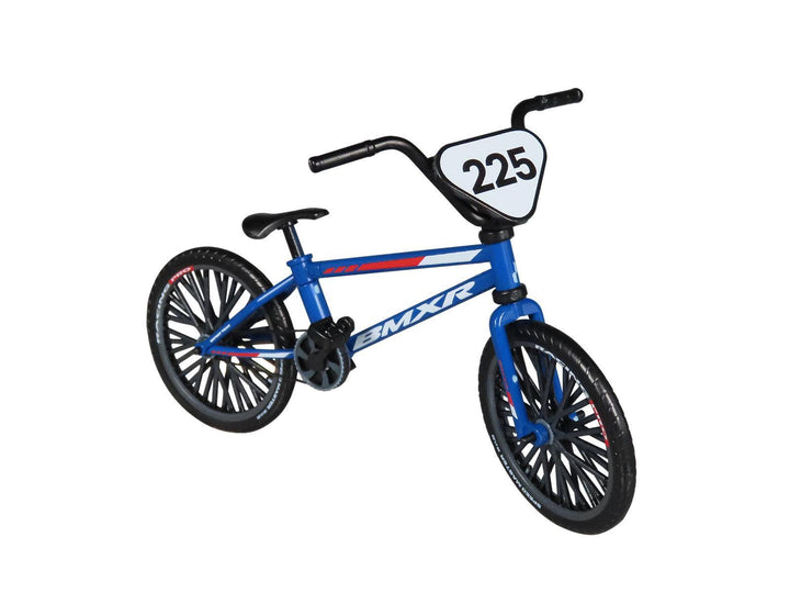 プリプラ フィギュアのスポーツ BMX レース blue