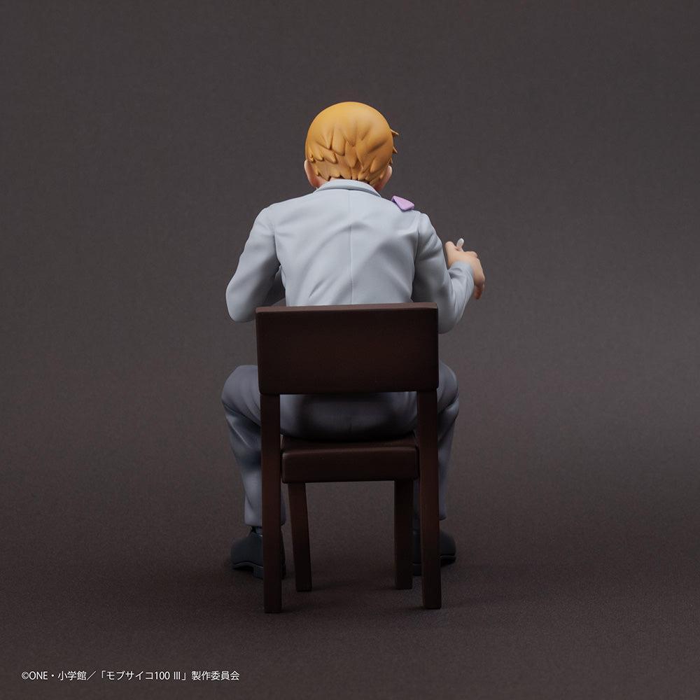 モブサイコ100 文房具カフェ チェキ 霊幻新隆 モブサイコ100 III×文房具カフェ 2022 フィギュア 霊幻新隆