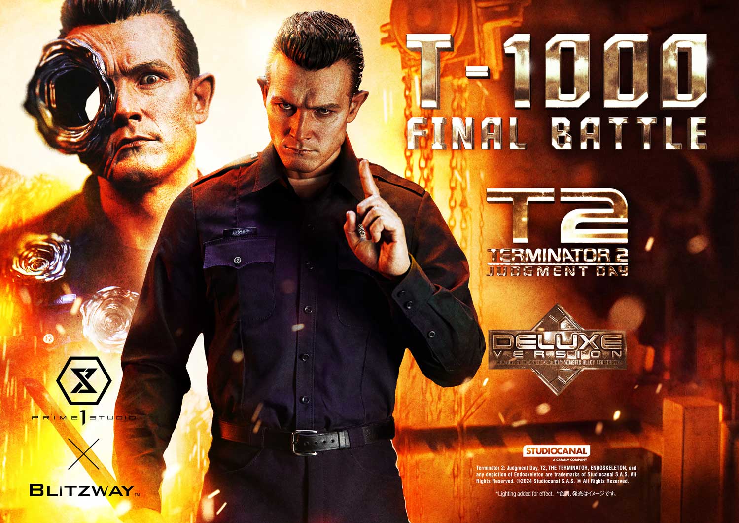 ミュージアムマスターライン T-1000 Final Battle DX版 1/3