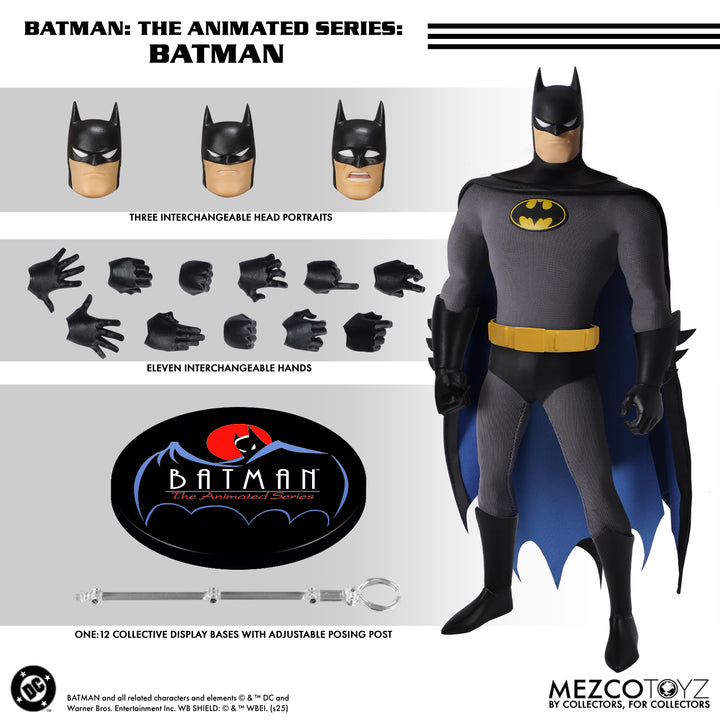 ワン12コレクティブ バットマン アニメイテッド シリーズ: バットマン 1/12スケール