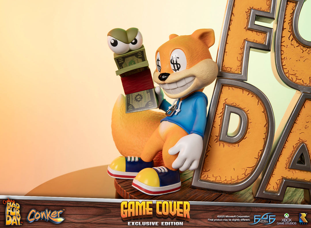 コンカーズ・バッド・ファー・デイ/ ゲームカバー スタチュー エクスクルーシブ エディション