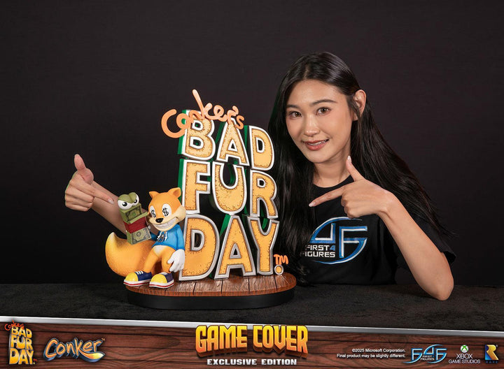 コンカーズ・バッド・ファー・デイ/ ゲームカバー スタチュー エクスクルーシブ エディション