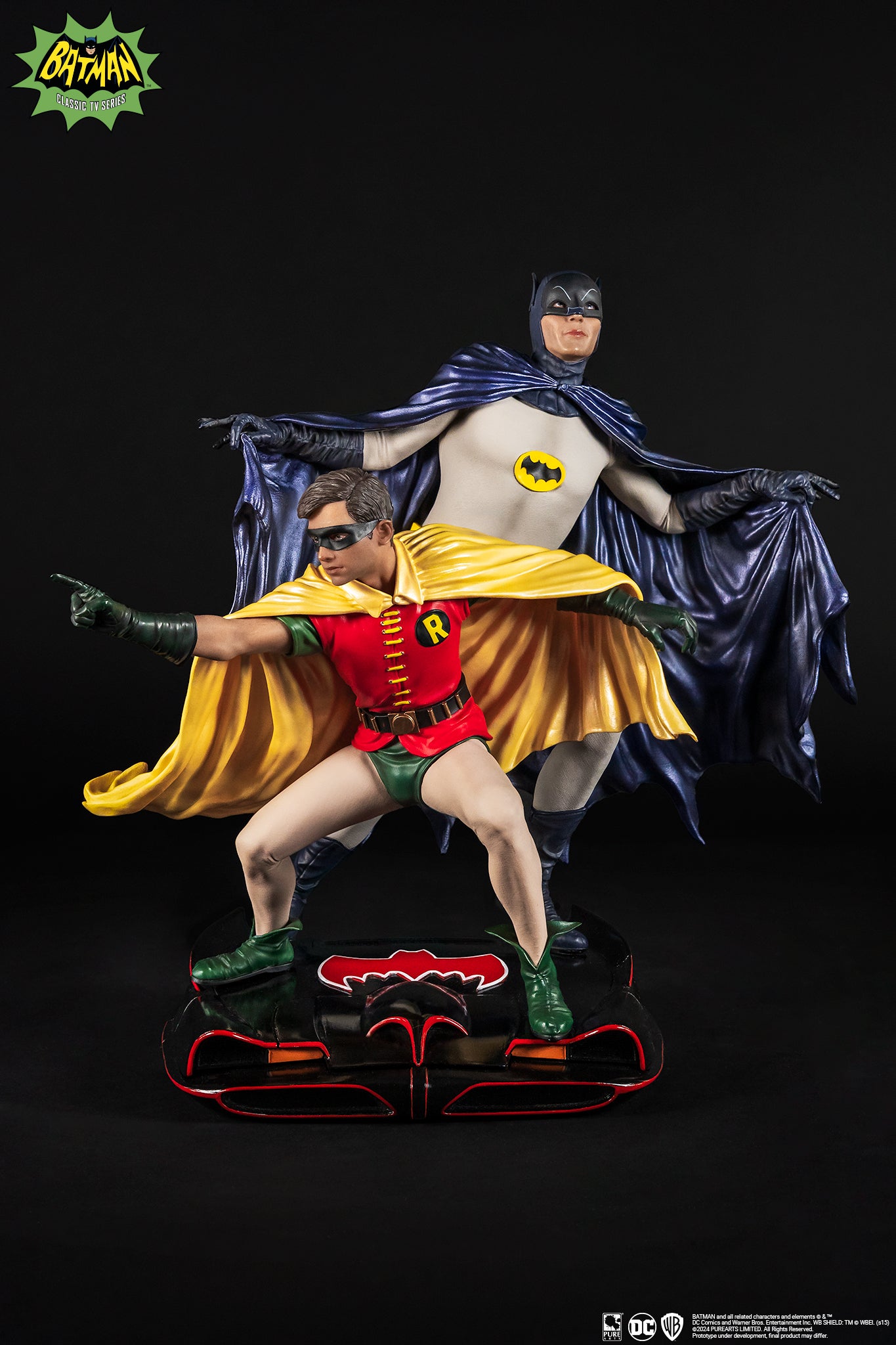 バットマン 1966 TVシリーズ/ バットマン＆ロビン 1/8スケール