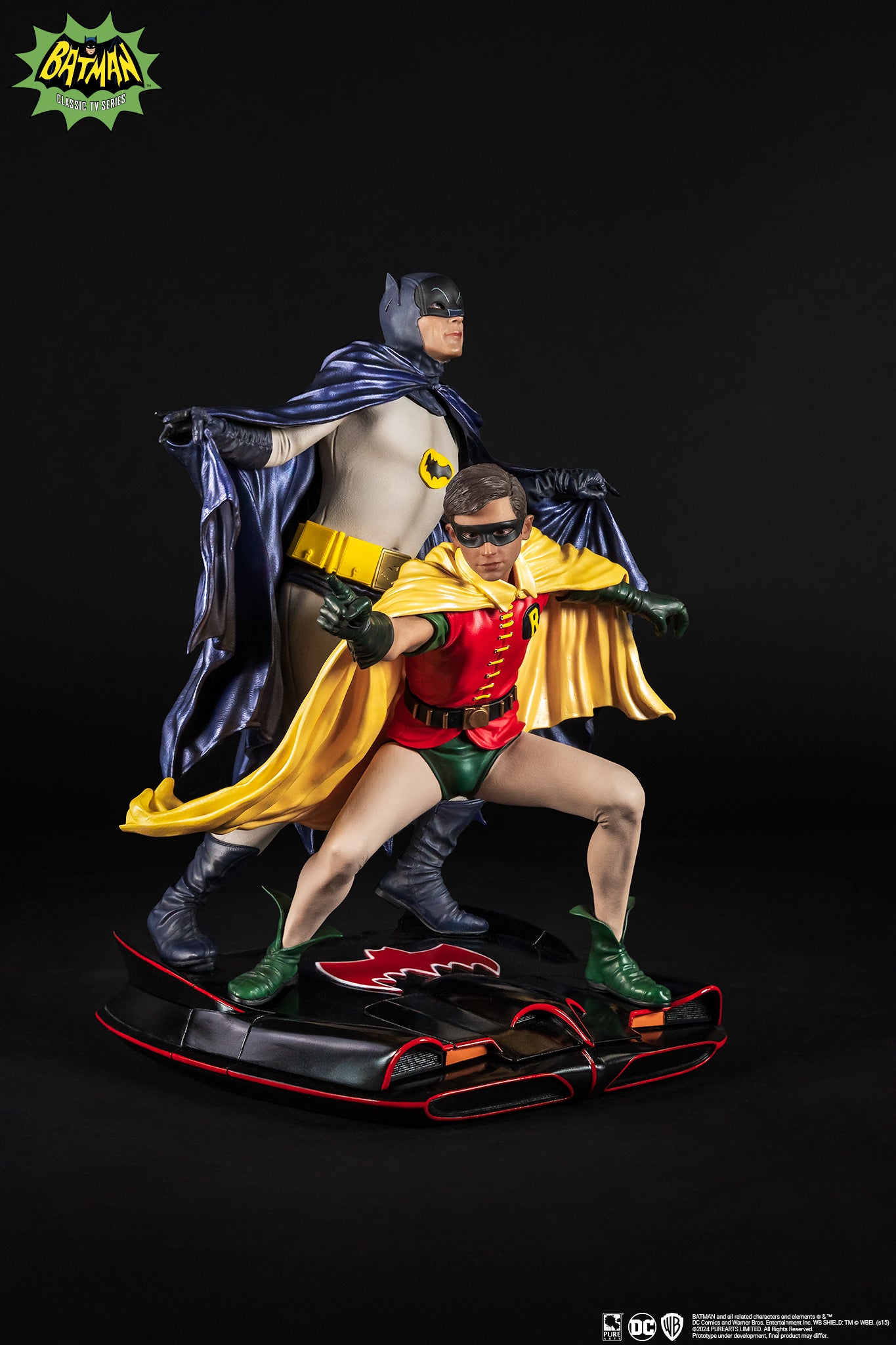バットマン バットマン 1966 TVシリーズ/ バットマン＆ロビン 1/8スケール
