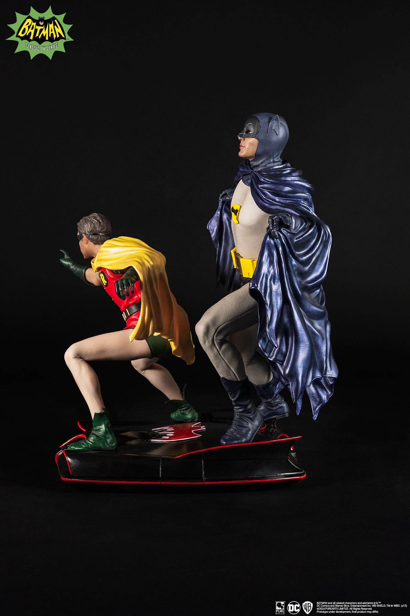 バットマン 1966 TVシリーズ/ バットマン＆ロビン 1/8スケール
