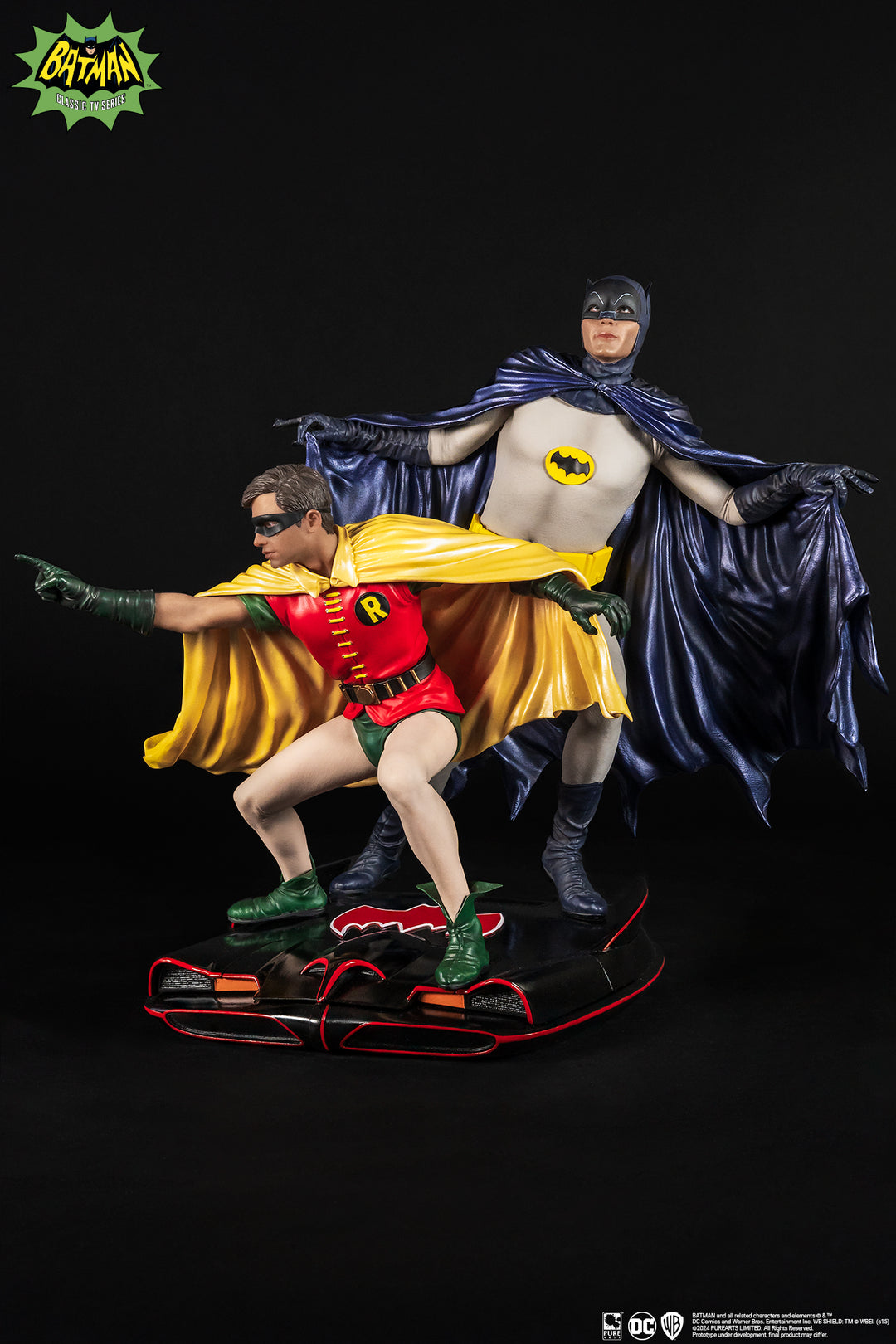 バットマン 1966 TVシリーズ/ バットマン＆ロビン 1/8スケール