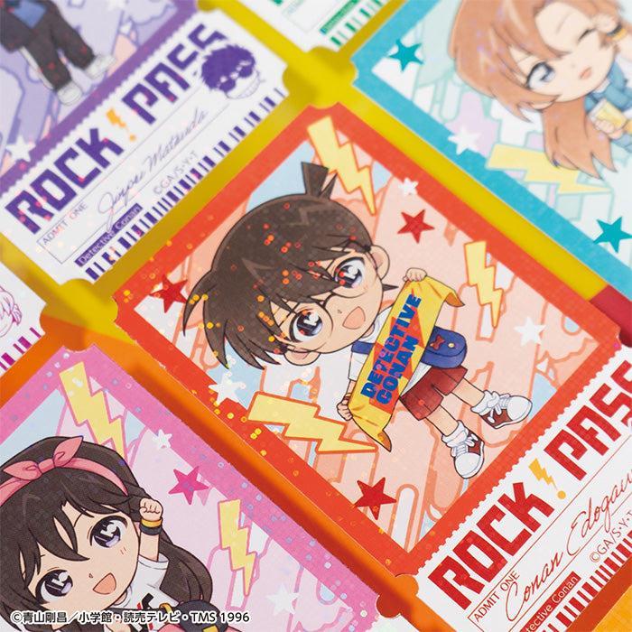 BOX販売]名探偵コナン ロックフェス! プリズムステッカーガム チケット