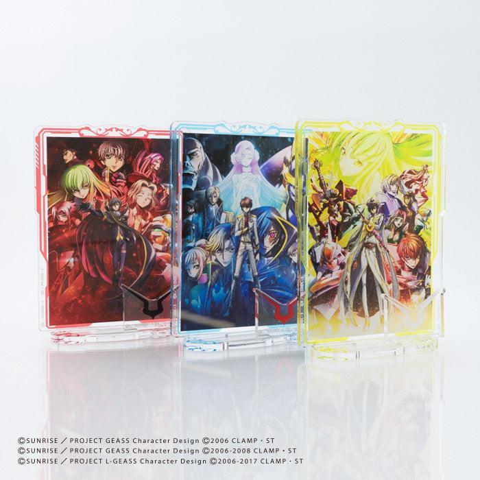 [BOX販売]コードギアス ポスターアートアクリルスタンド -10個入りBOX-