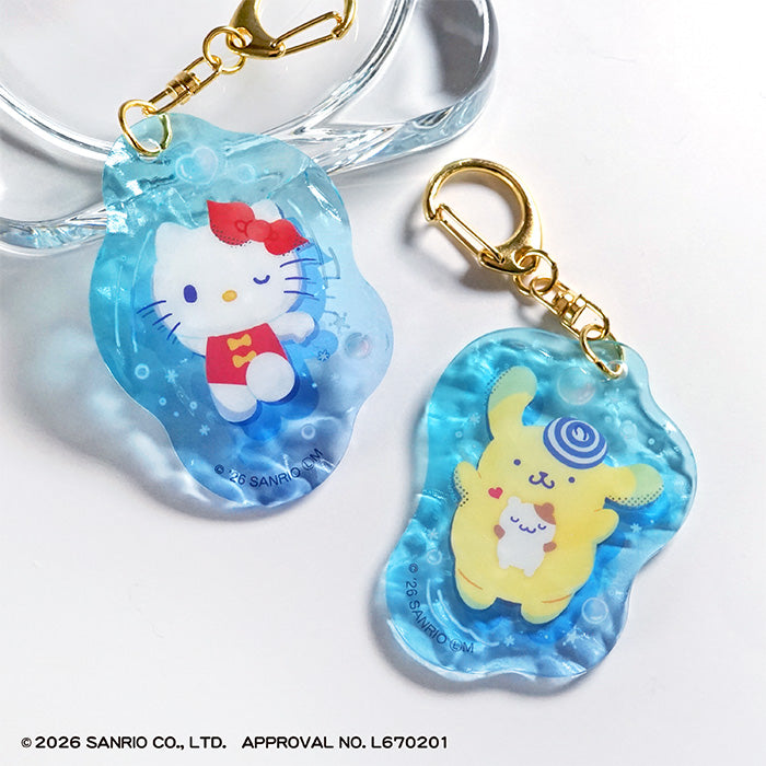 [BOX販売]サンリオキャラクターズ ぷかぷかアクリルキーホルダー -10個入りBOX-