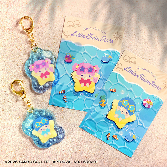 [BOX販売]サンリオキャラクターズ ぷかぷかアクリルキーホルダー -10個入りBOX-