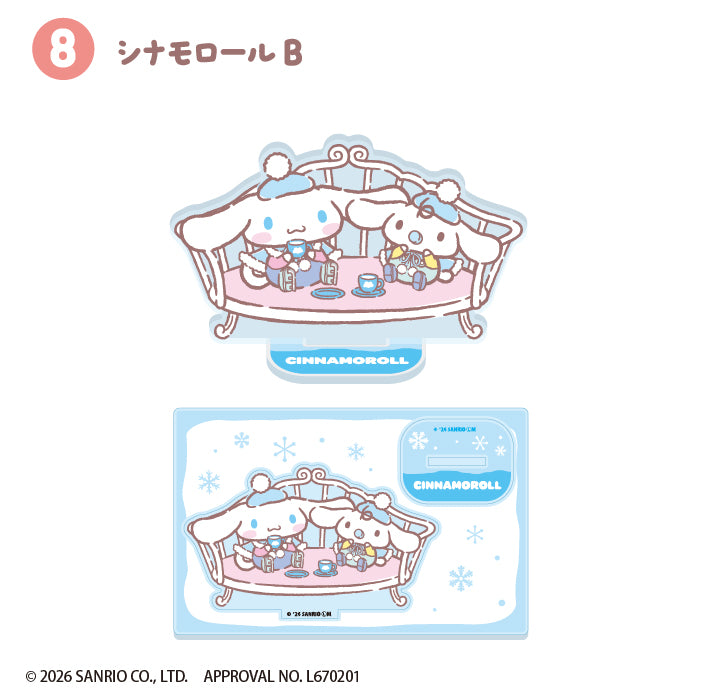 [BOX販売]サンリオキャラクターズ ウィンターアクリルスタンド -14個入りBOX-