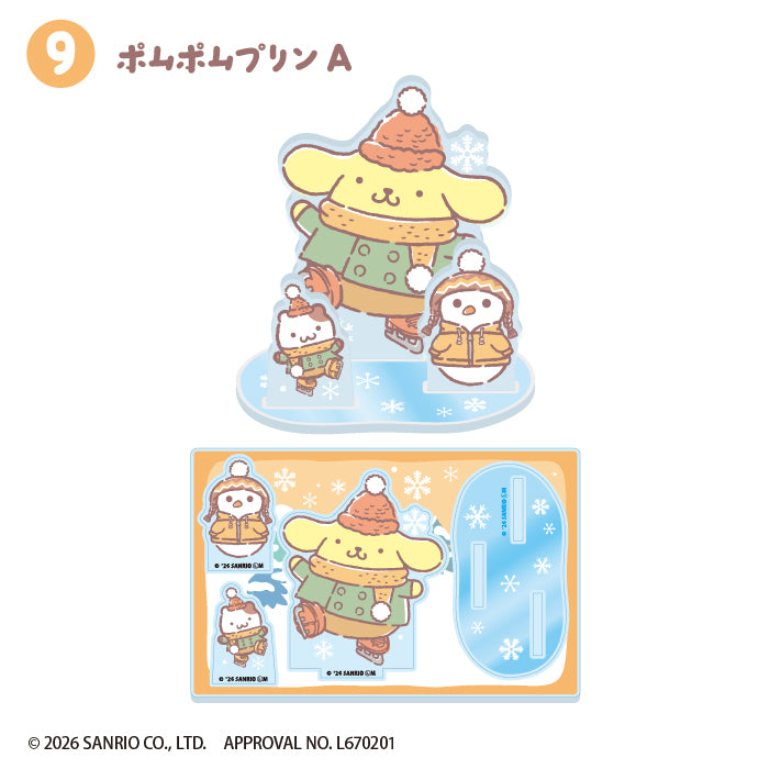 [BOX販売]サンリオキャラクターズ ウィンターアクリルスタンド -14個入りBOX-