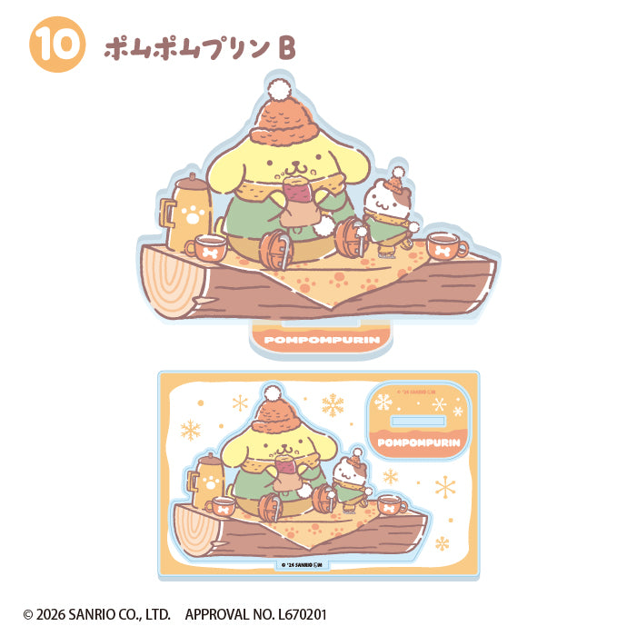 [BOX販売]サンリオキャラクターズ ウィンターアクリルスタンド -14個入りBOX-