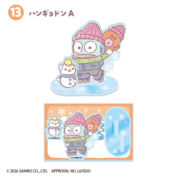 [BOX販売]サンリオキャラクターズ ウィンターアクリルスタンド -14個入りBOX-