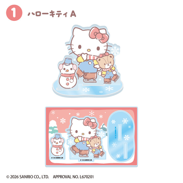 [BOX販売]サンリオキャラクターズ ウィンターアクリルスタンド -14個入りBOX-