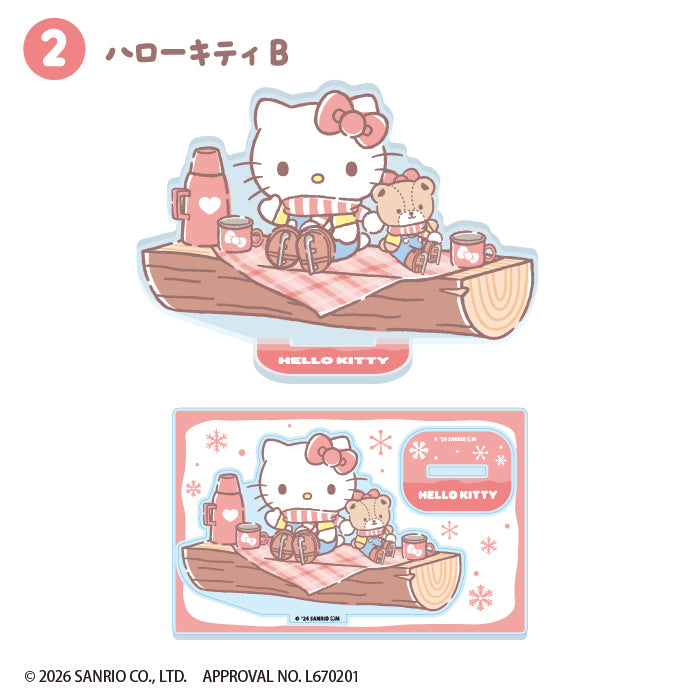 [BOX販売]サンリオキャラクターズ ウィンターアクリルスタンド -14個入りBOX-