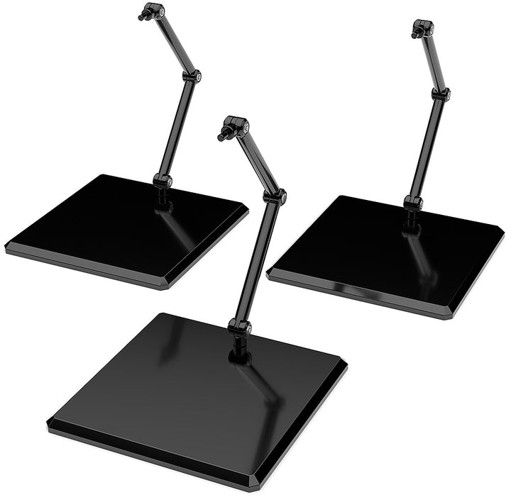 THE シンプルスタンド×3 BLACK【フィギュア＆模型用】