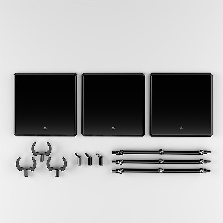 THE シンプルスタンド×3 BLACK【フィギュア＆模型用】