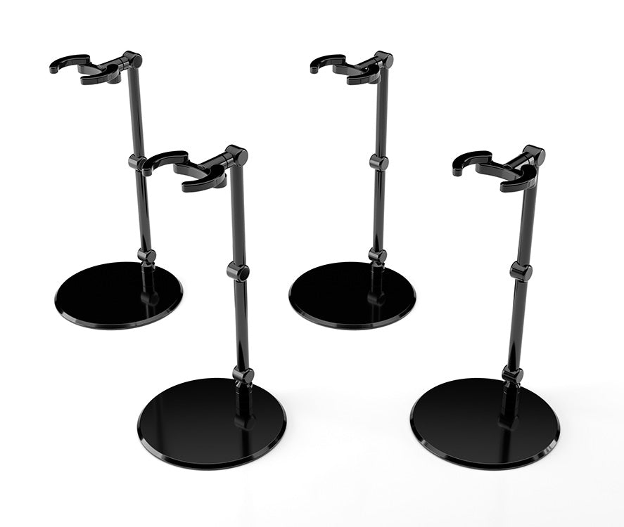 THE シンプルスタンドmini ×4 BLACK【小型フィギュア＆ディフォルメフィギュア用】