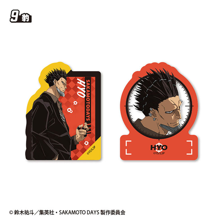 [BOX販売]SAKAMOTO DAYS Wダイカットクリアステッカー -15個入りBOX-