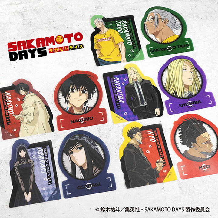 [BOX販売]SAKAMOTO DAYS Wダイカットクリアステッカー -15個入りBOX-