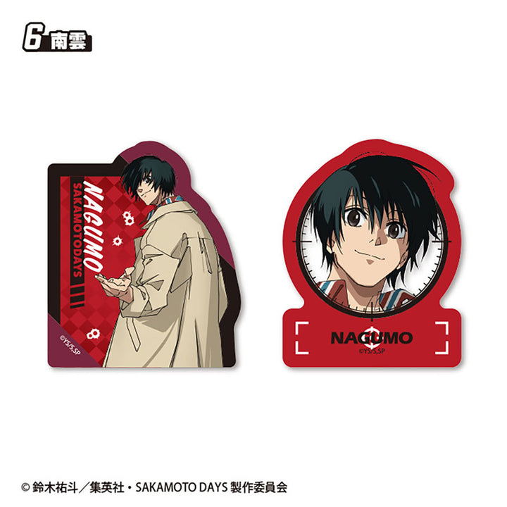 [BOX販売]SAKAMOTO DAYS Wダイカットクリアステッカー -15個入りBOX-