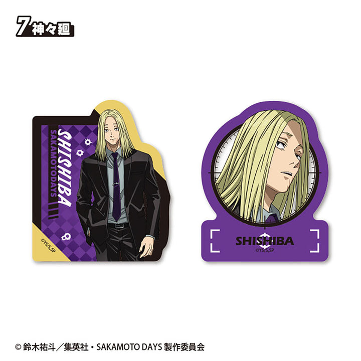 [BOX販売]SAKAMOTO DAYS Wダイカットクリアステッカー -15個入りBOX-