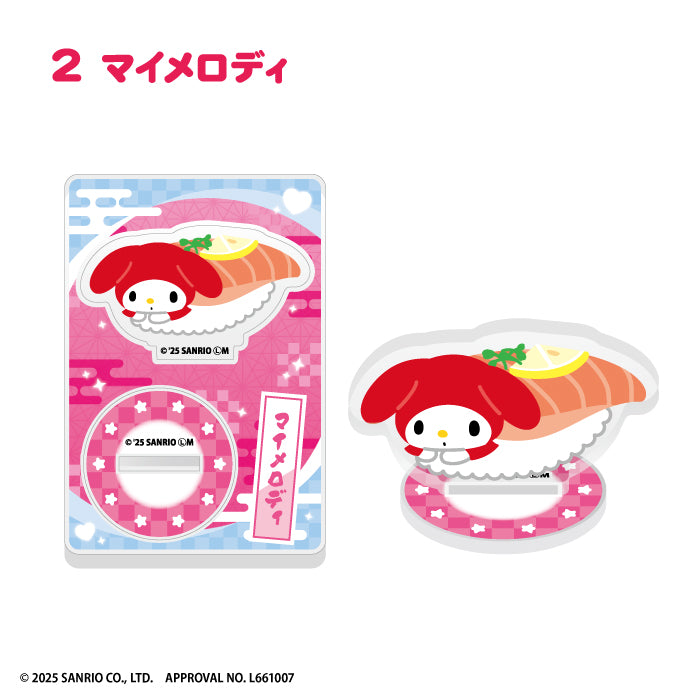 [BOX販売]サンリオキャラクターズ へいおまち！お寿司といっしょ アクリルスタンド -20個入りBOX-