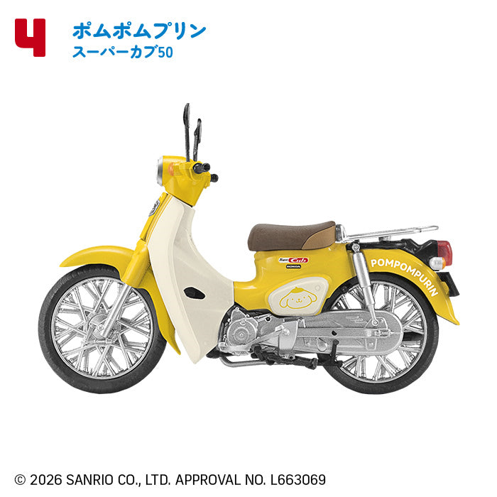 [BOX販売]サンリオキャラクターズHONDA Super Cub -10個入りBOX-