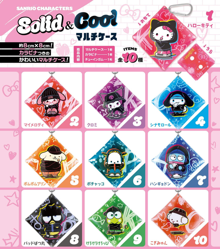 [BOX販売]サンリオキャラクターズ Solid＆Coolマルチケース -10個入りBOX-