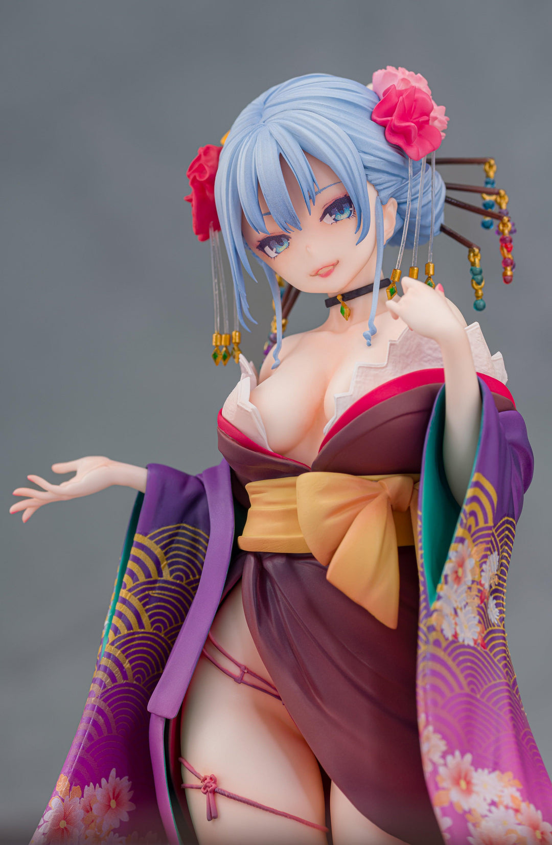 主従えくすたしー 紫音 花魁Ver. (健全Ver.) 1/7スケール
