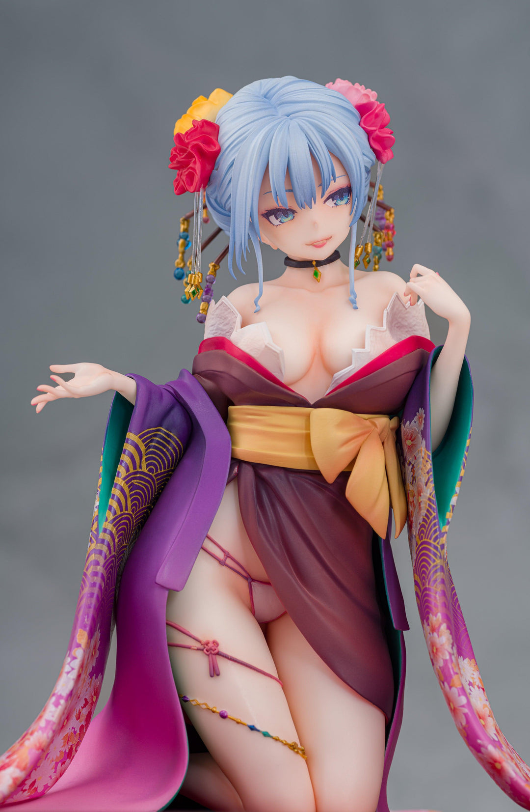 主従えくすたしー 紫音 花魁Ver. (健全Ver.) 1/7スケール