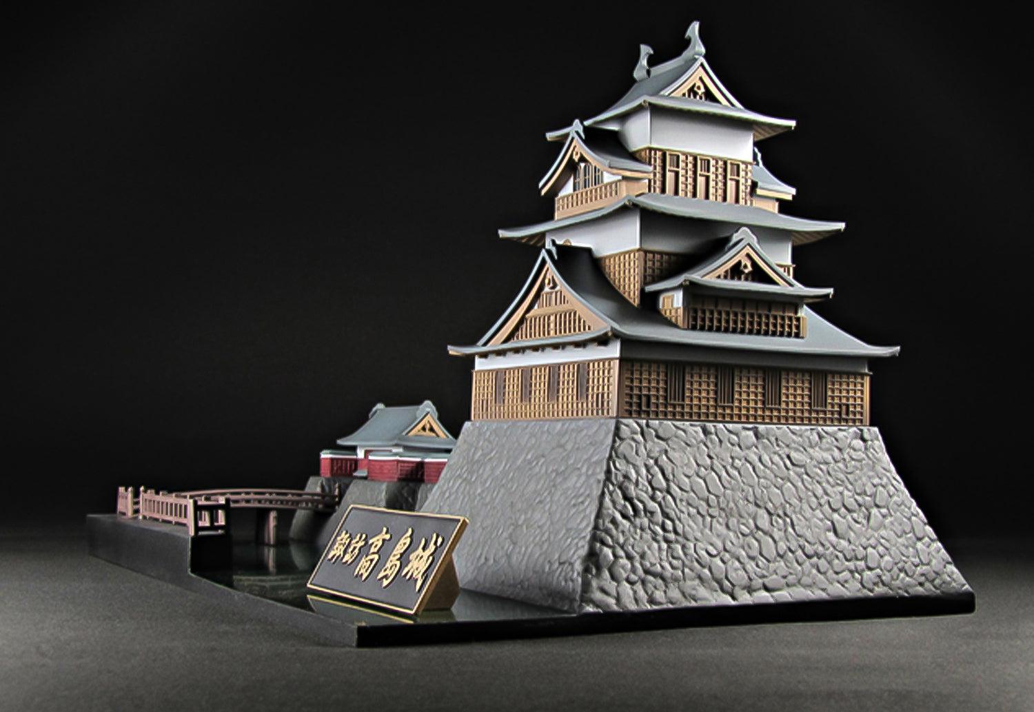 海花島の婚礼荘園の建築模型大人の積み木 模型誌作例85】1/700港湾ジオラマ「三笠公園&記念艦三笠