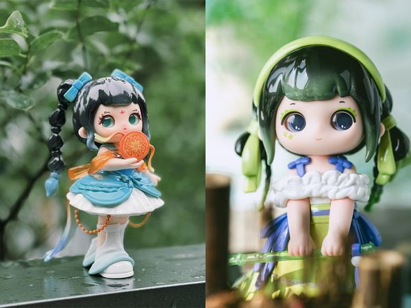 【BOYY】シュシュサッチェル テリークロスブルー クロスステッチ キットBlue Dragon 25ct -HAED(Heaven and Earth
