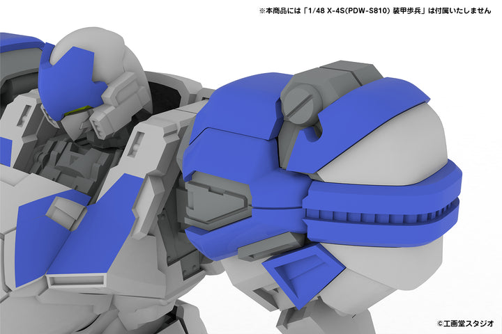 拡張セットC  5inM 装甲歩兵用[LC40 LCAN＆VP1 MSENS&P-9SL ASR＆M58 GRND&手持武装用持ち手（左右）］ 1/48スケール