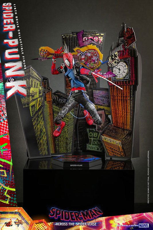 スパイダーマン：アクロス・ザ・スパイダーバース』 スパイダー・パンク ムービーマスターピース 1/6スケール 塗装済み可動フィギュア – SOOTANG