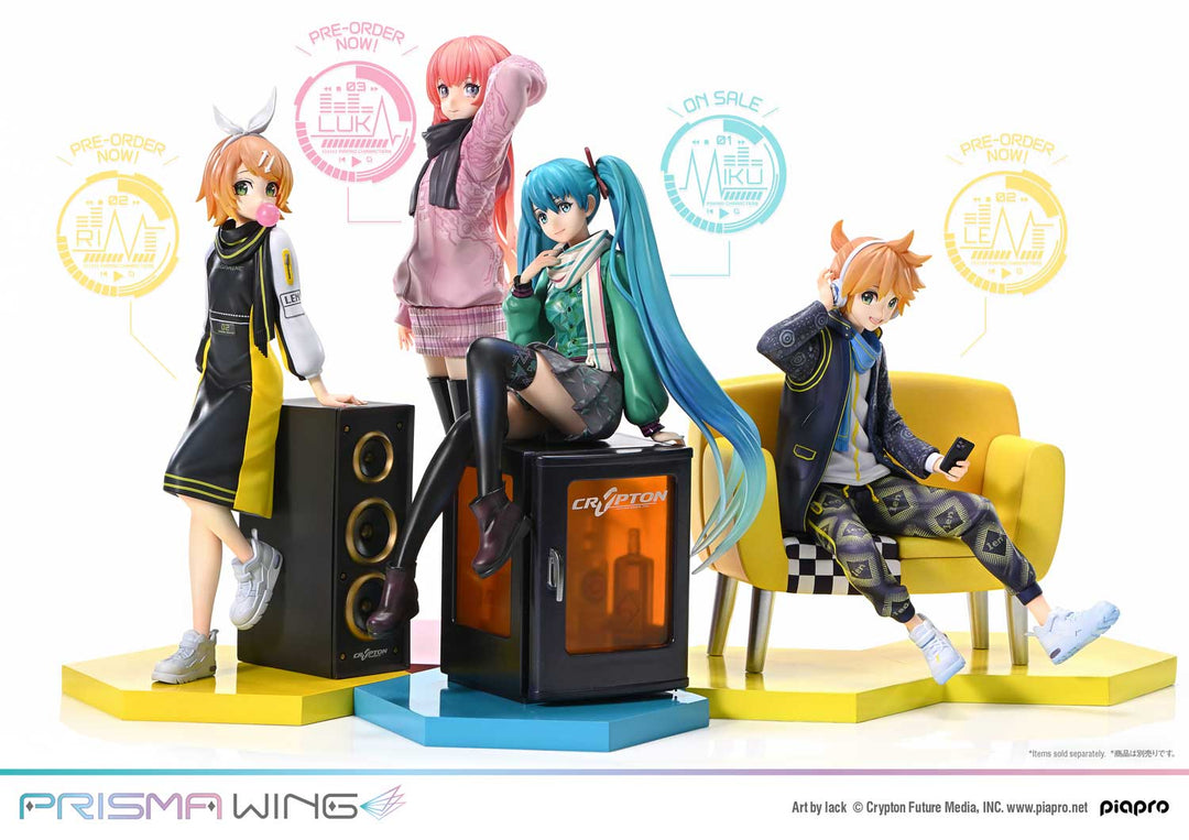 PRISMA WING ピアプロキャラクターズ  鏡音レン "Art by lack"   1/7スケール