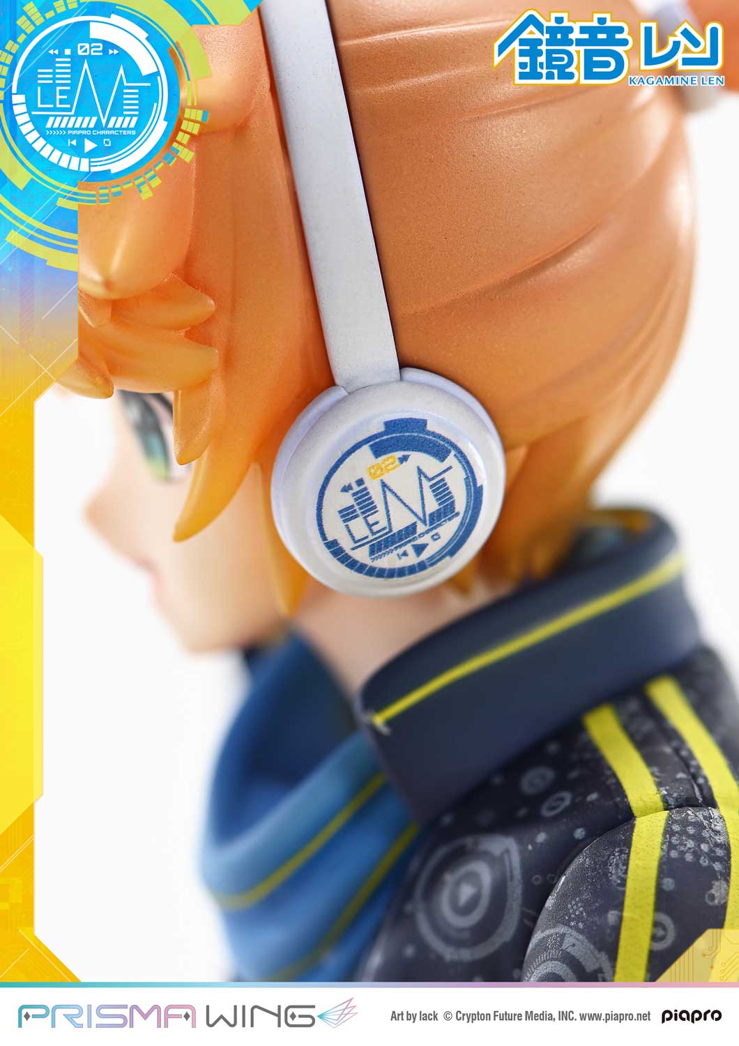 PRISMA WING ピアプロキャラクターズ  鏡音レン "Art by lack"   1/7スケール