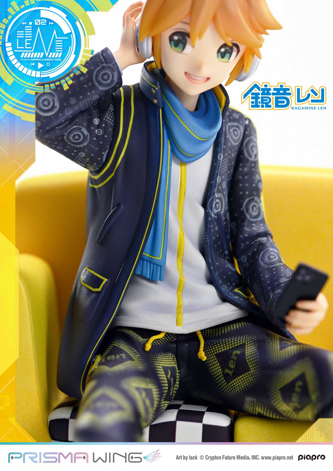 PRISMA WING ピアプロキャラクターズ  鏡音レン "Art by lack"   1/7スケール