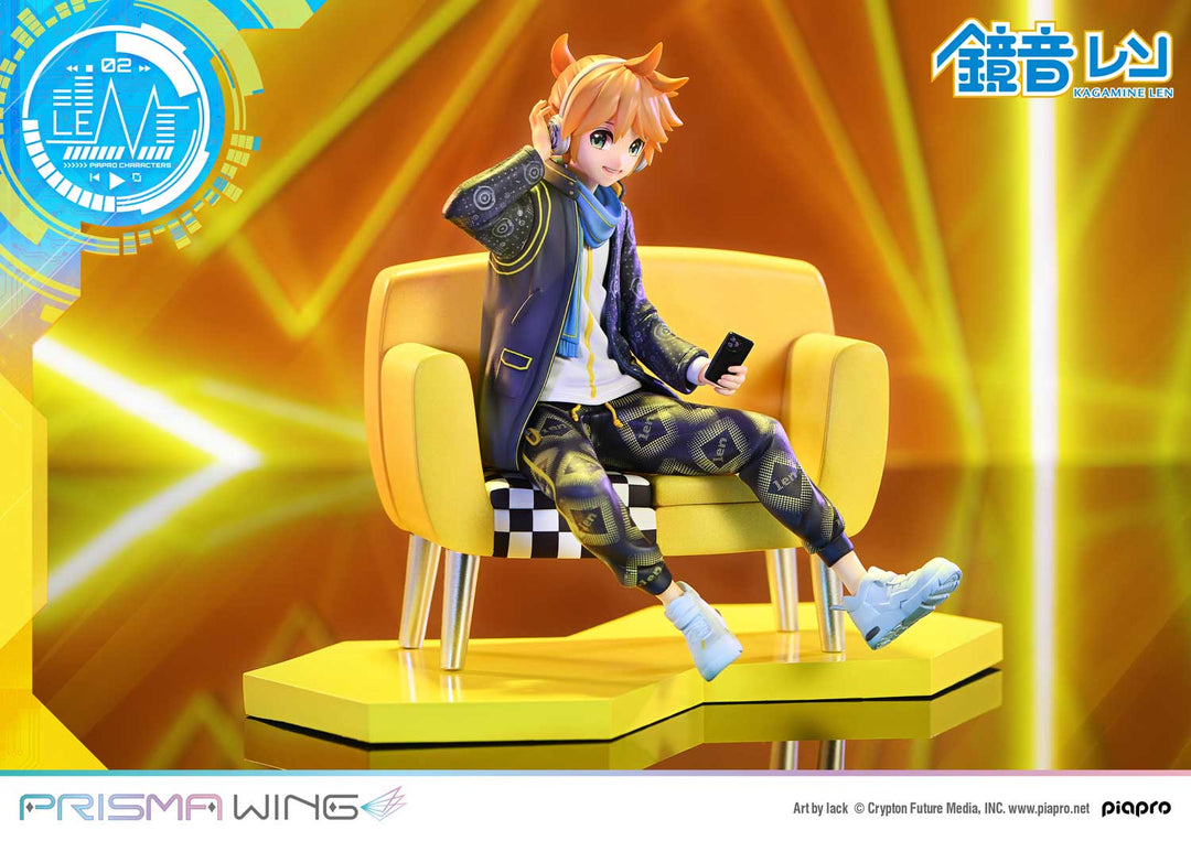 PRISMA WING ピアプロキャラクターズ  鏡音レン "Art by lack"   1/7スケール