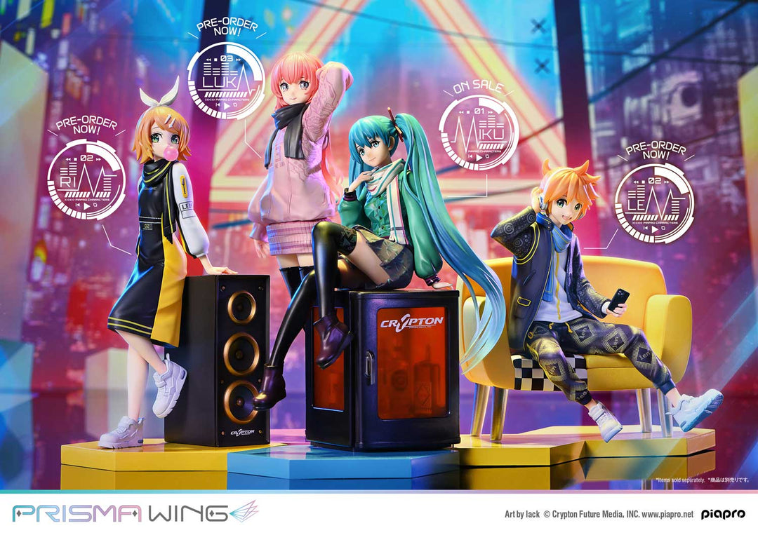 PRISMA WING ピアプロキャラクターズ  鏡音レン "Art by lack"   1/7スケール
