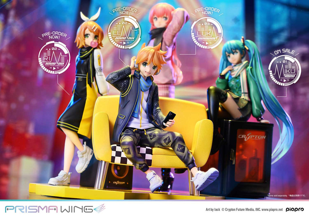PRISMA WING ピアプロキャラクターズ  鏡音レン "Art by lack"   1/7スケール