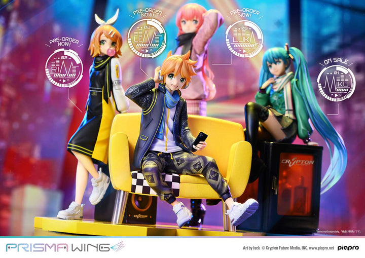PRISMA WING ピアプロキャラクターズ  鏡音レン "Art by lack"   1/7スケール