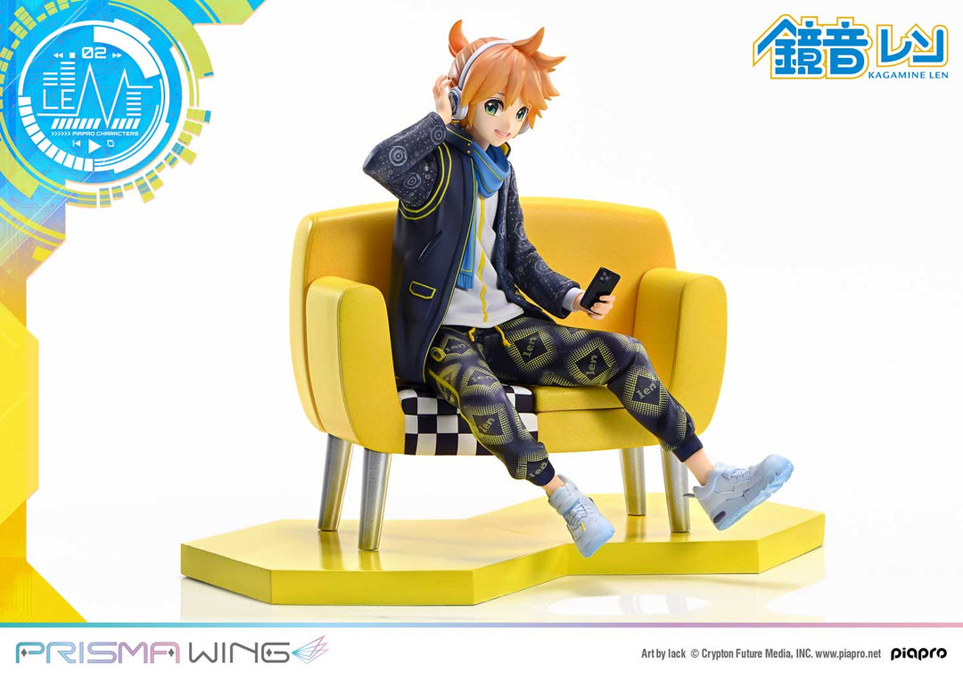 PRISMA WING ピアプロキャラクターズ  鏡音レン "Art by lack"   1/7スケール