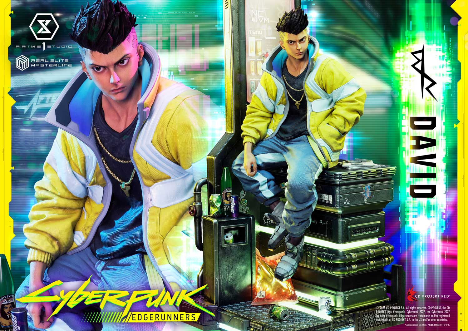 Cyberpunk Style 4点セット おまけ付き リアルエリートマスターライン デイビッド DX版 1/4スケール – SOOTANG
